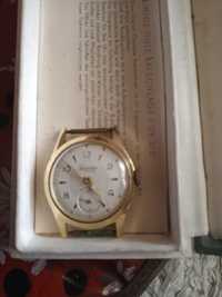 Kolekcjonerski pozłacany zegarek męski Selecta de luxe