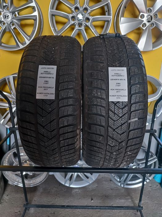 Opony zimowe 225/45R18 95V XL Pirelli SottoZero 3 | 2 sztuki