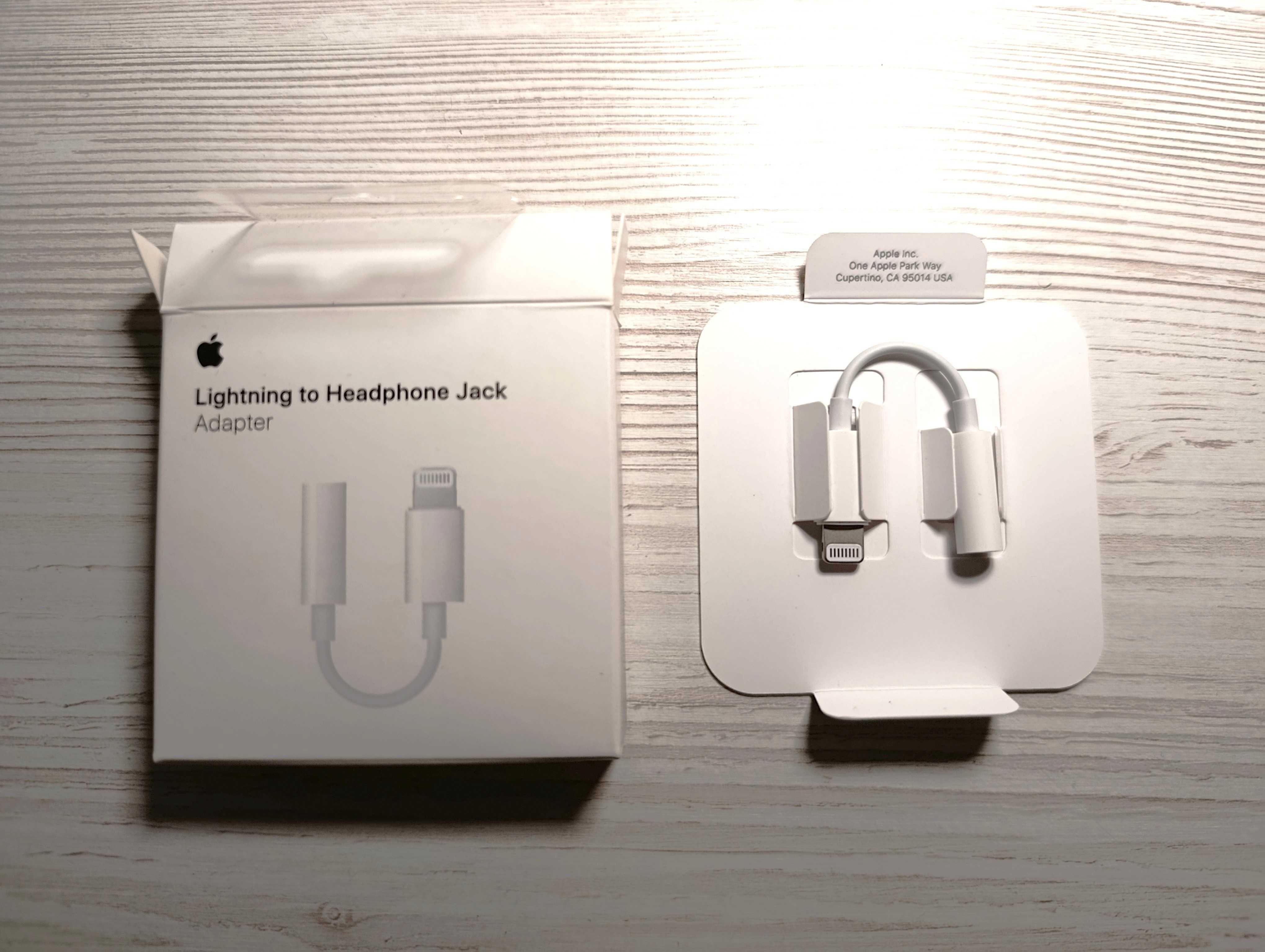 Оригінальний перехідник Apple Lightning to Headphone Jack 3.5mm