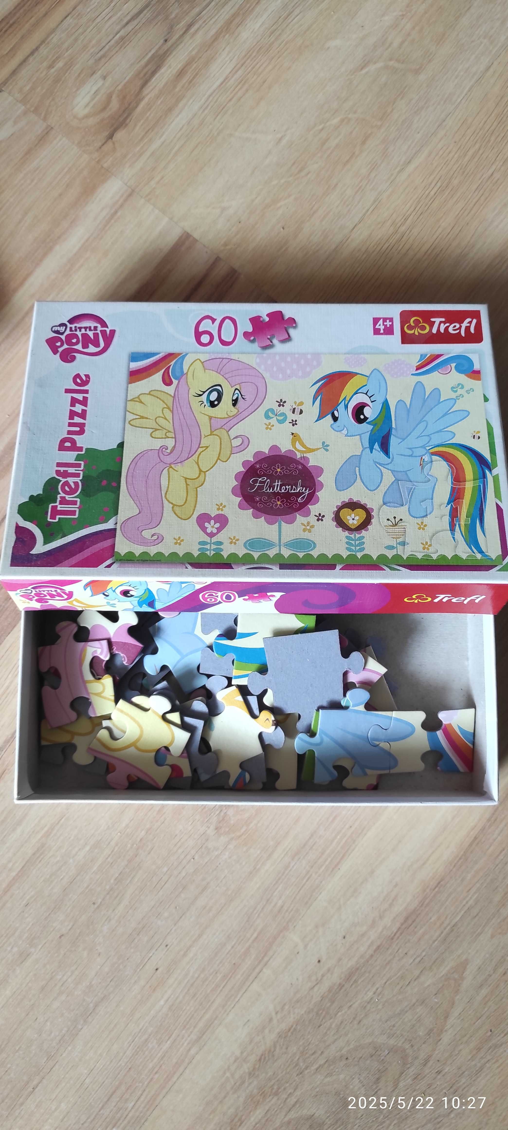 Puzzle my Little Pony 60elem., wiek 4+