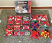 Consola N64 Nintendo 64 preta + jogos