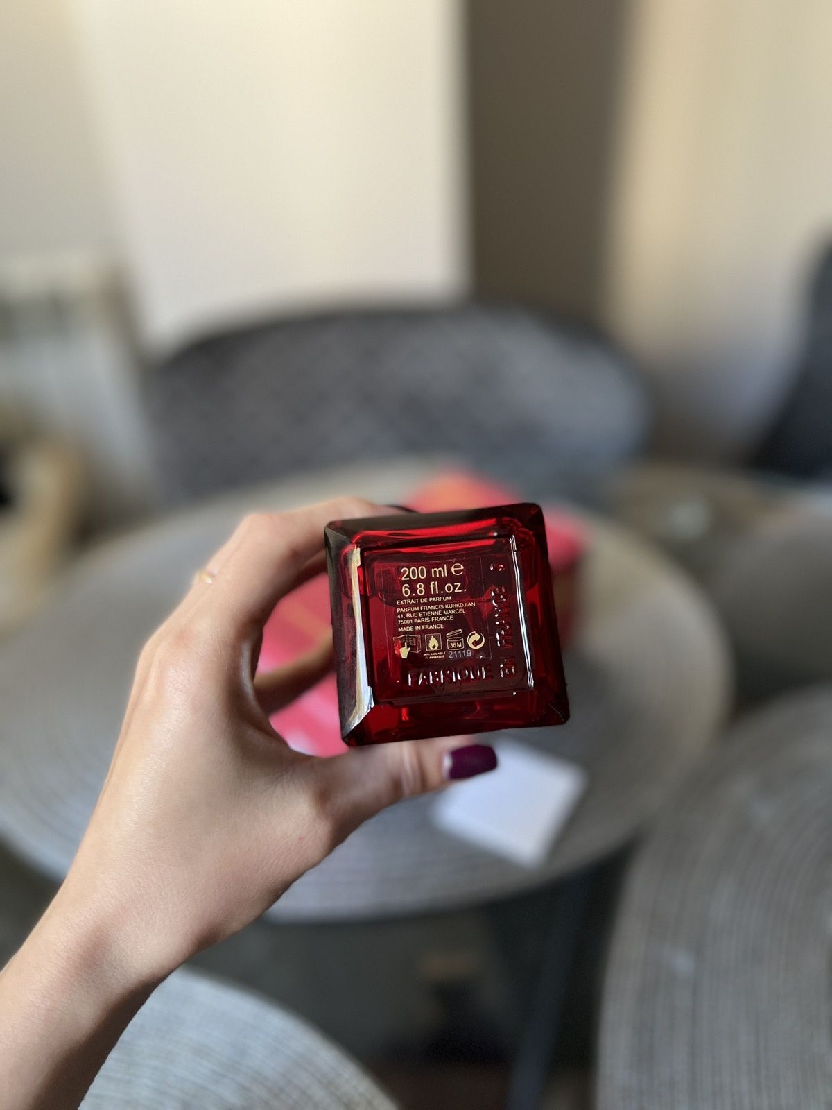 Распив Baccarat Extrait de Parfum  и Baccarat Rouge 540 отливант