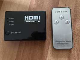Switch hdmi com comando