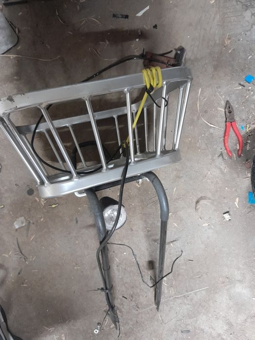 Kosz do roweru aluminowy