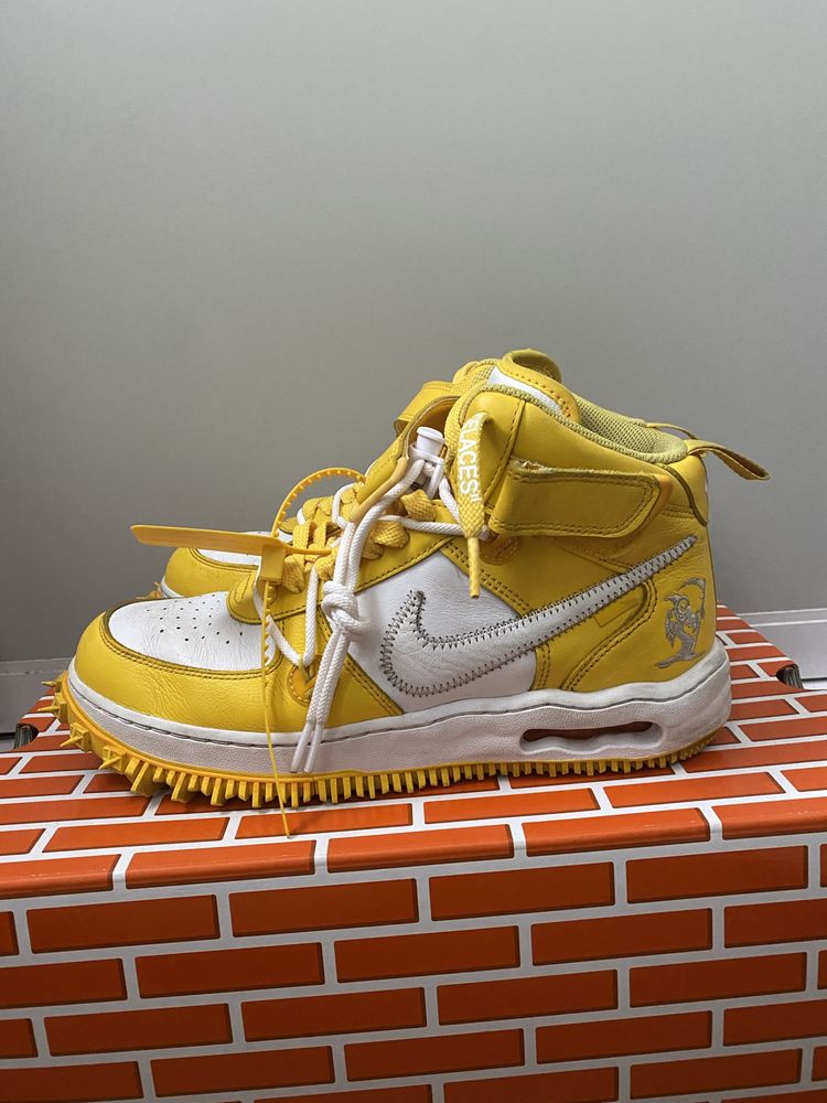 off white air force 1 mid (офф вайт)