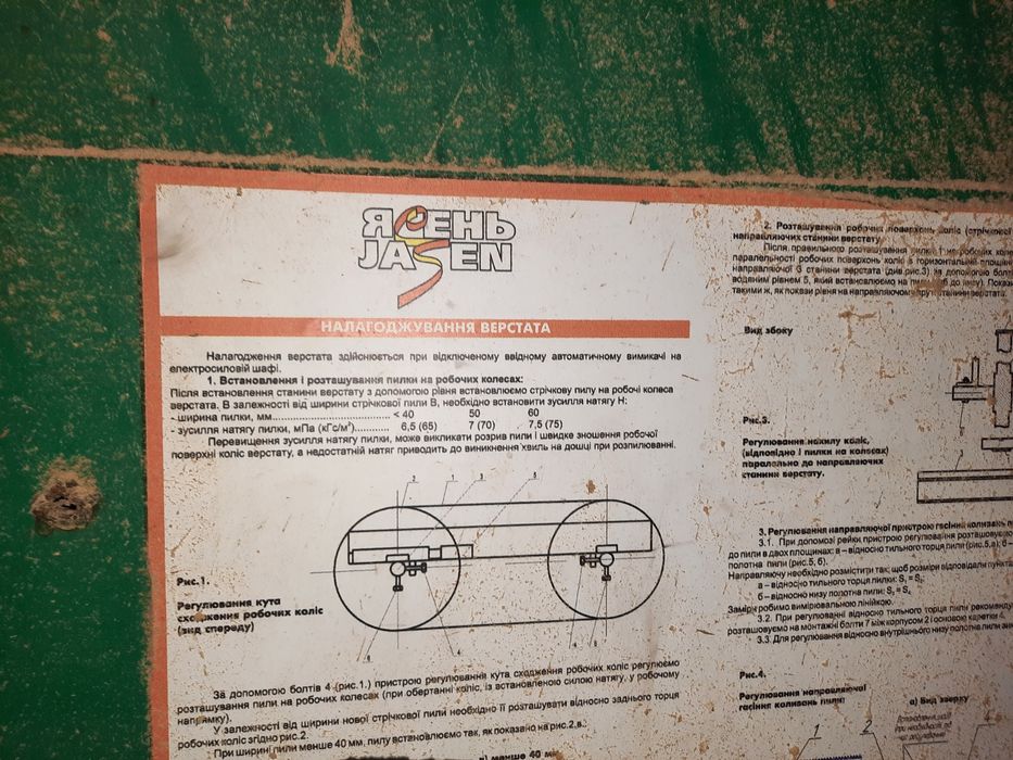 Пилорама стрічкова Ясен