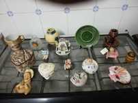 Peças de decoração coleção etc