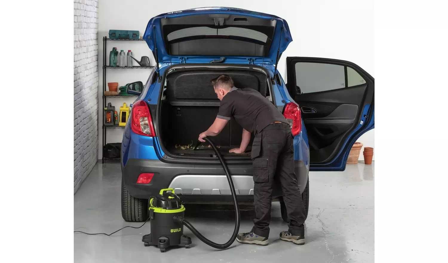 Odkurzacz na mokro I sucho 16l warsztatowy 1300W