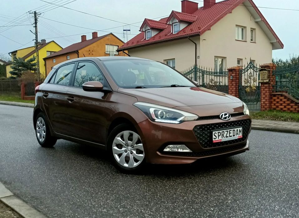 Hyundai i20 1.2 84 KM Elegant !! Super Stan, 100,%Bezw. Serwis ,Niski przebieg!!