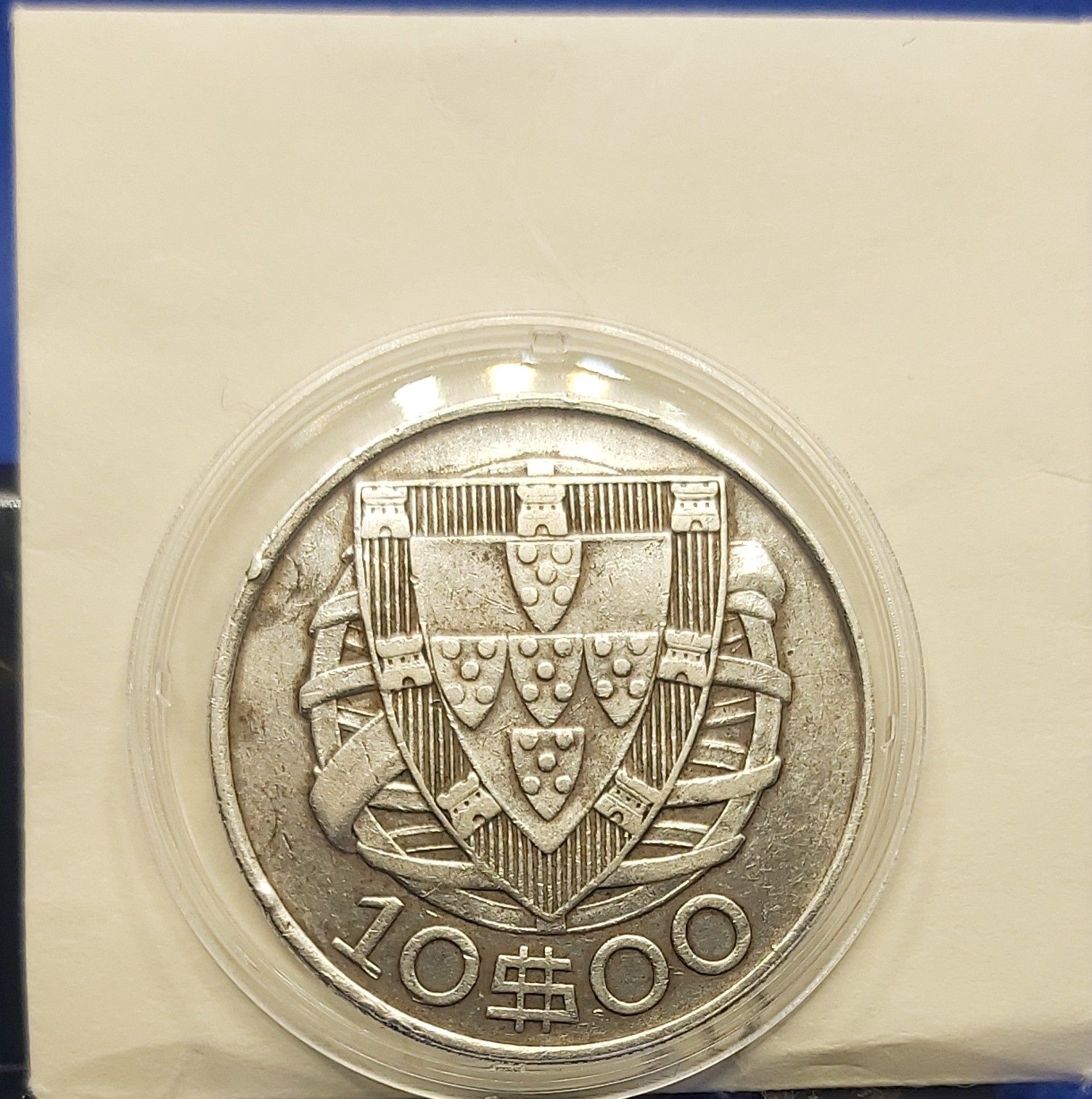10 escudos prata 1940