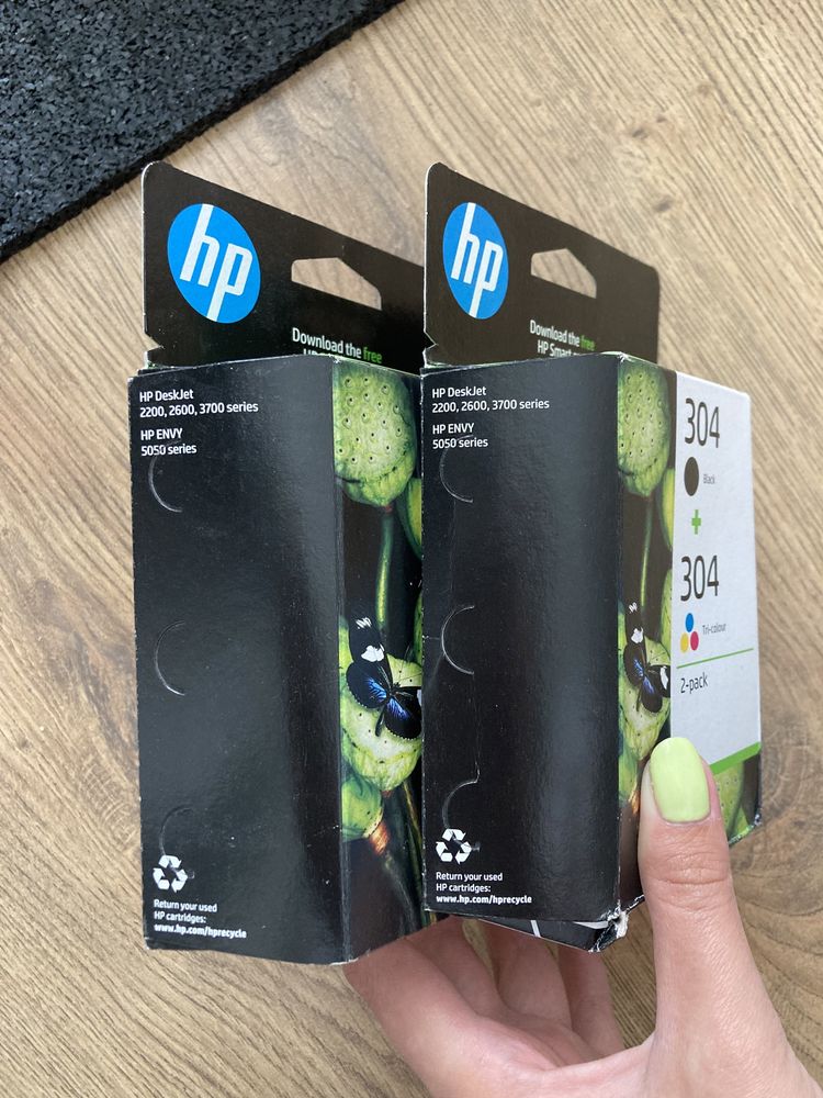 2 opakowania -> HP 304 black + tri-colour (2-pack)