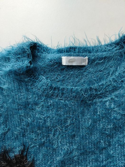 Sweterek z aplikacją rozmiar 110/116