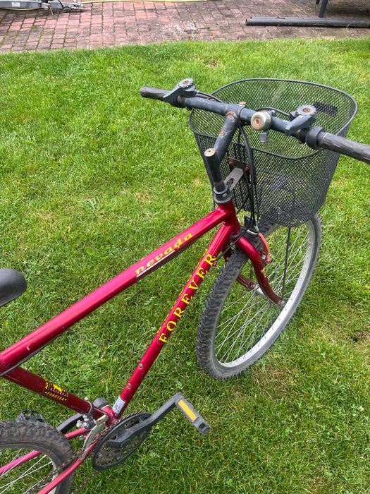 Rower NEVADA z koszykiem