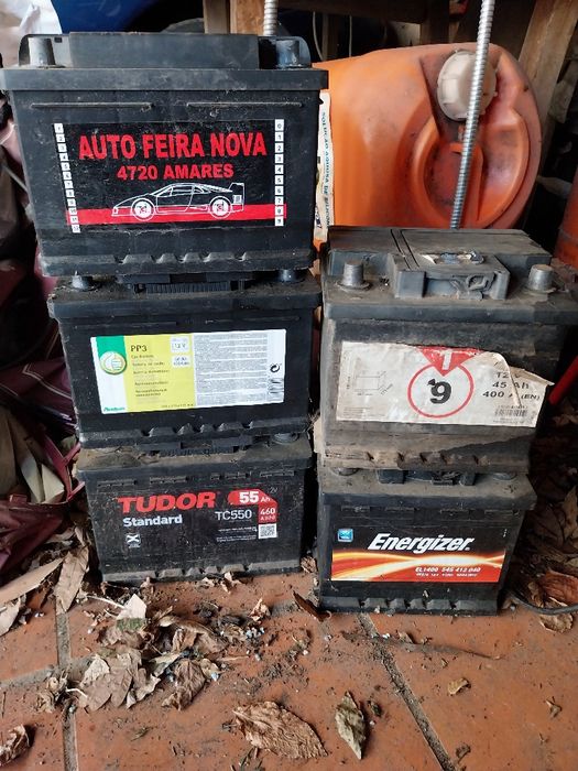 Baterias usadas,para desocupar