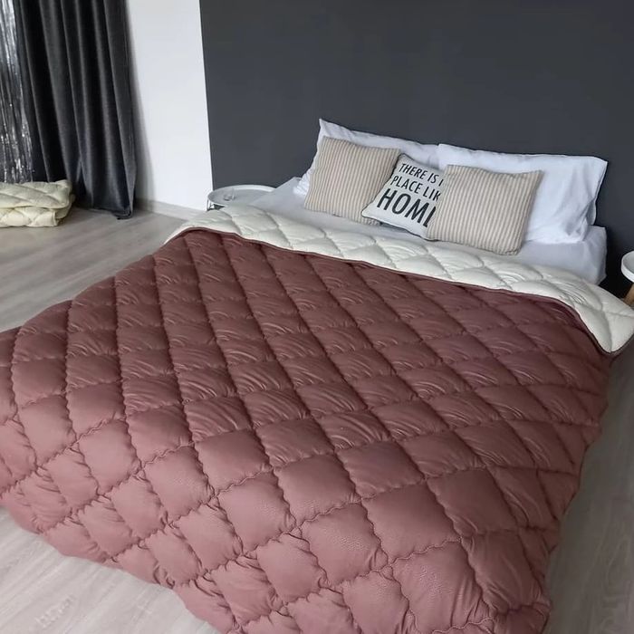 Ковдра холофайбер.вовна.бамбуковп.штучний замінник лебединого пуху.Ода