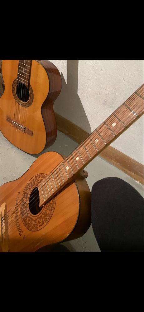 Radziecka gitara z czasów PRL