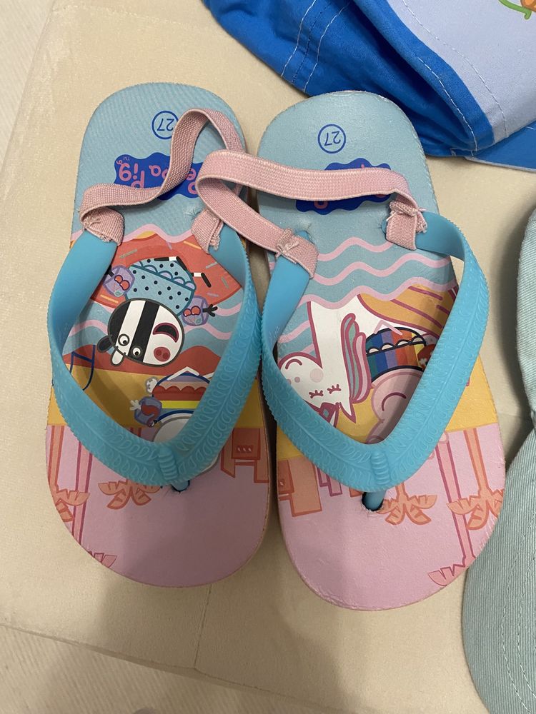 Bonés+Chinelos Peppa
