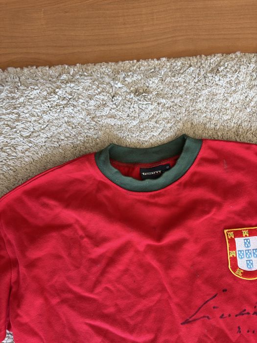Camisola Histórica da Seleção Nacional Autografada por Eusébio