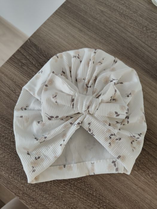Turban dziecięcy z kokardką