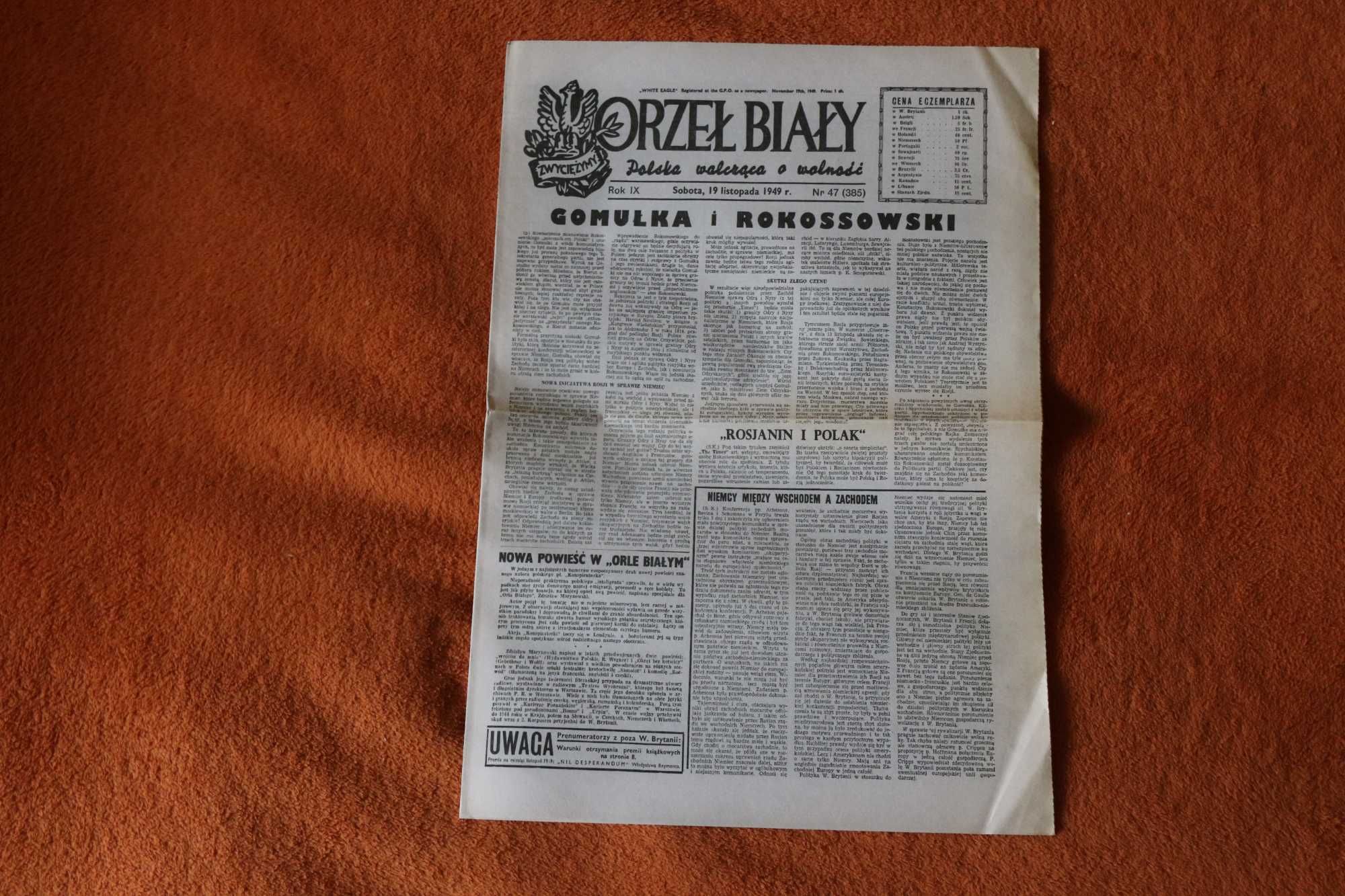 Gazety wojenne - reprinty gazet i plakatów z II Wojny Światowej