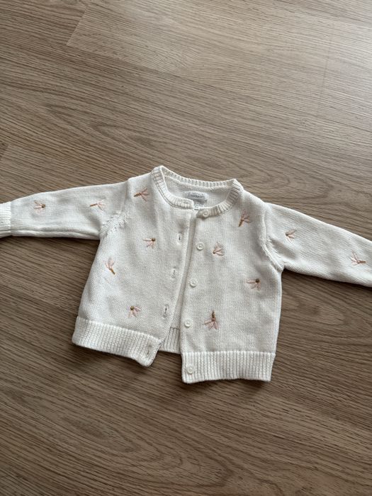 Тепла кофта, костюмчики Next h&m zara 0-3 місяці 56-68