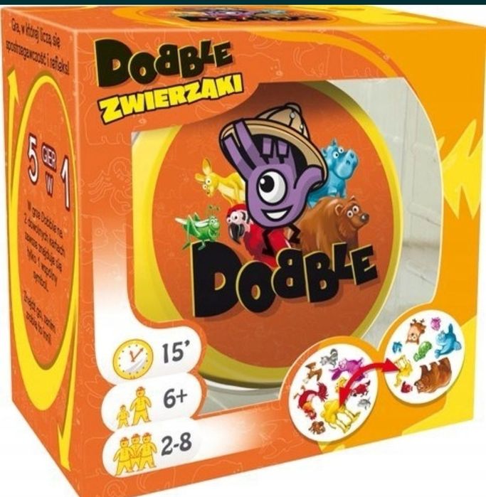 Dobble zwierzęta gra doble zwierzęta Animals