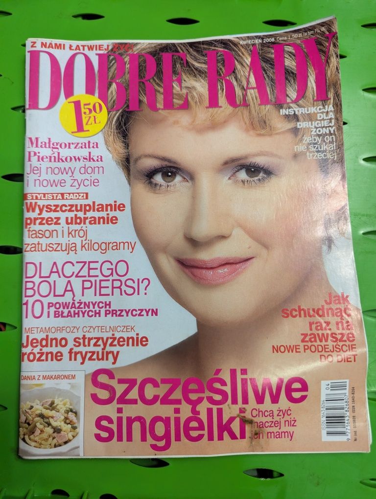 Stary miesiecznik "Dobre rady" 2008, kwiecien