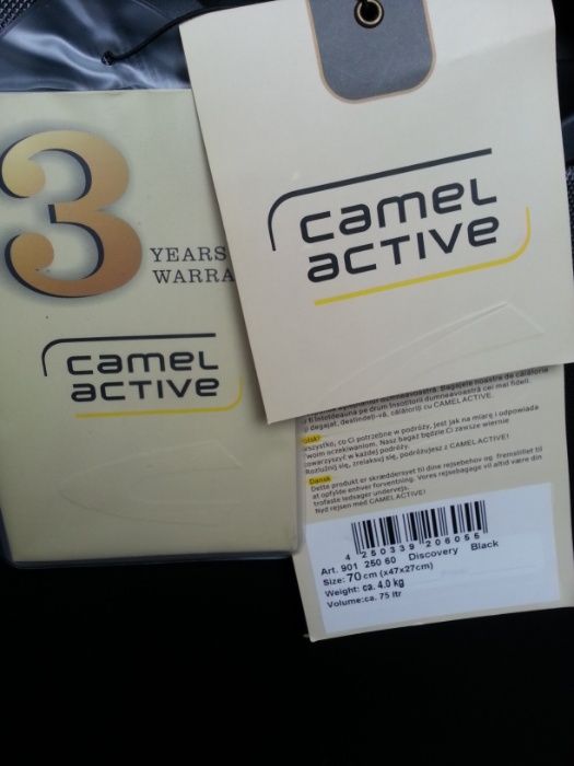 Дорожный чемодан Camel Active (Германия) на 75л.