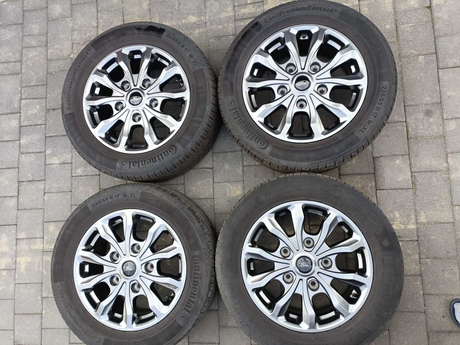Koła Ford 5x160 ET55 235/55R17 TRANSIT MK8 MK9 CUSTOM Tourneo ANTRACYT