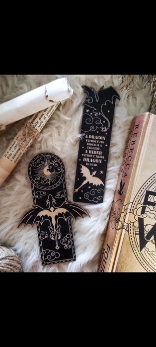 Zakładki do książki smoki