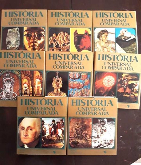 História Universal Comparada: 8 Vols, Resomnia Editores 1987