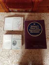 Książki(2 Królowe - 1898 r.,Wiktor Hugo-1898 r.,Webster's Dictionary)