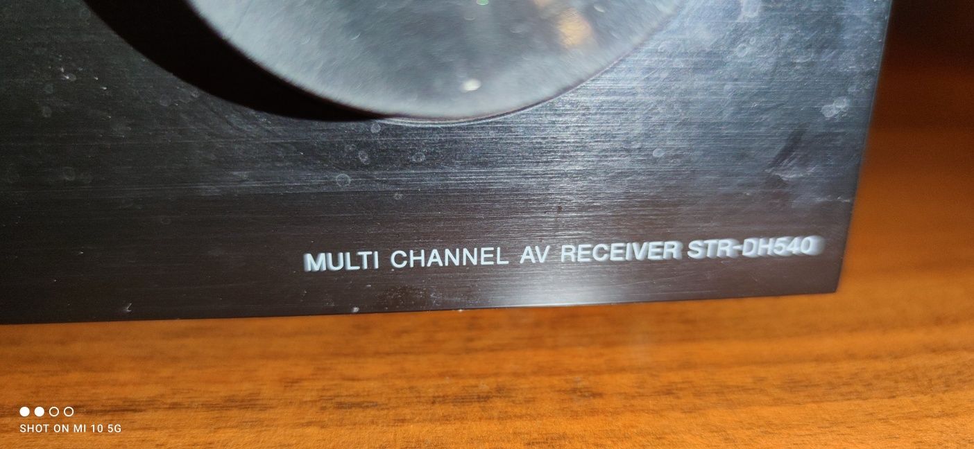Amplituner Sony STR-DH540 HDMI - pilot antena mikrofon pełny zestaw