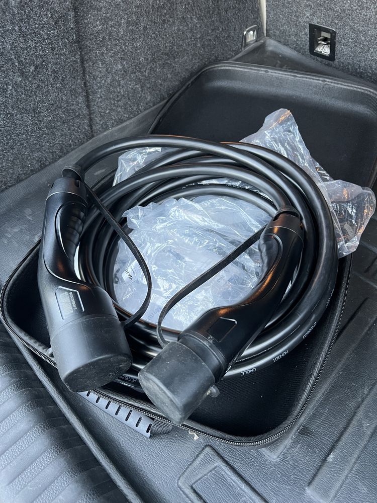 Зарядка EV Charge 22kW 3-фазы 5 метров 32А Type2/Type2