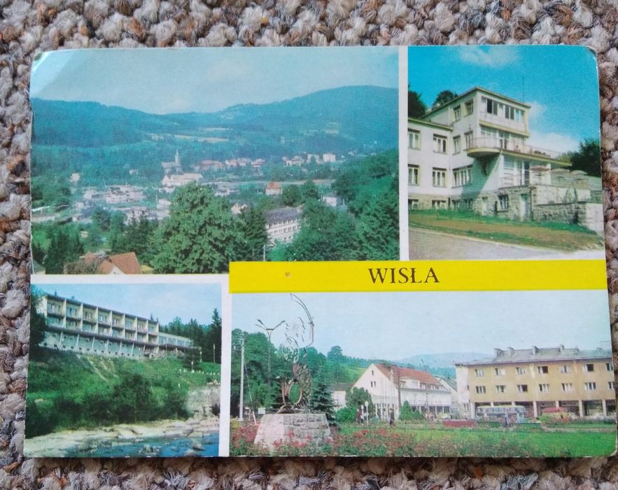 Wisla stara pocztówka