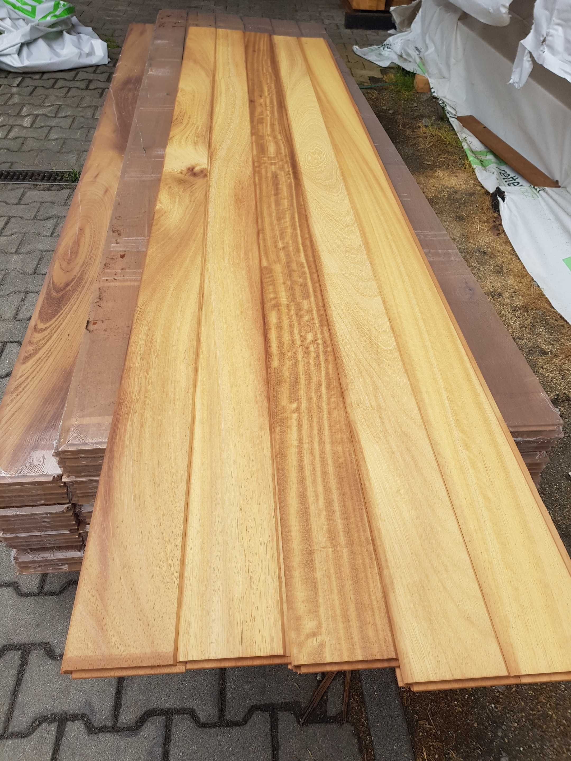 Iroko Deska Elewacja 15x145mm