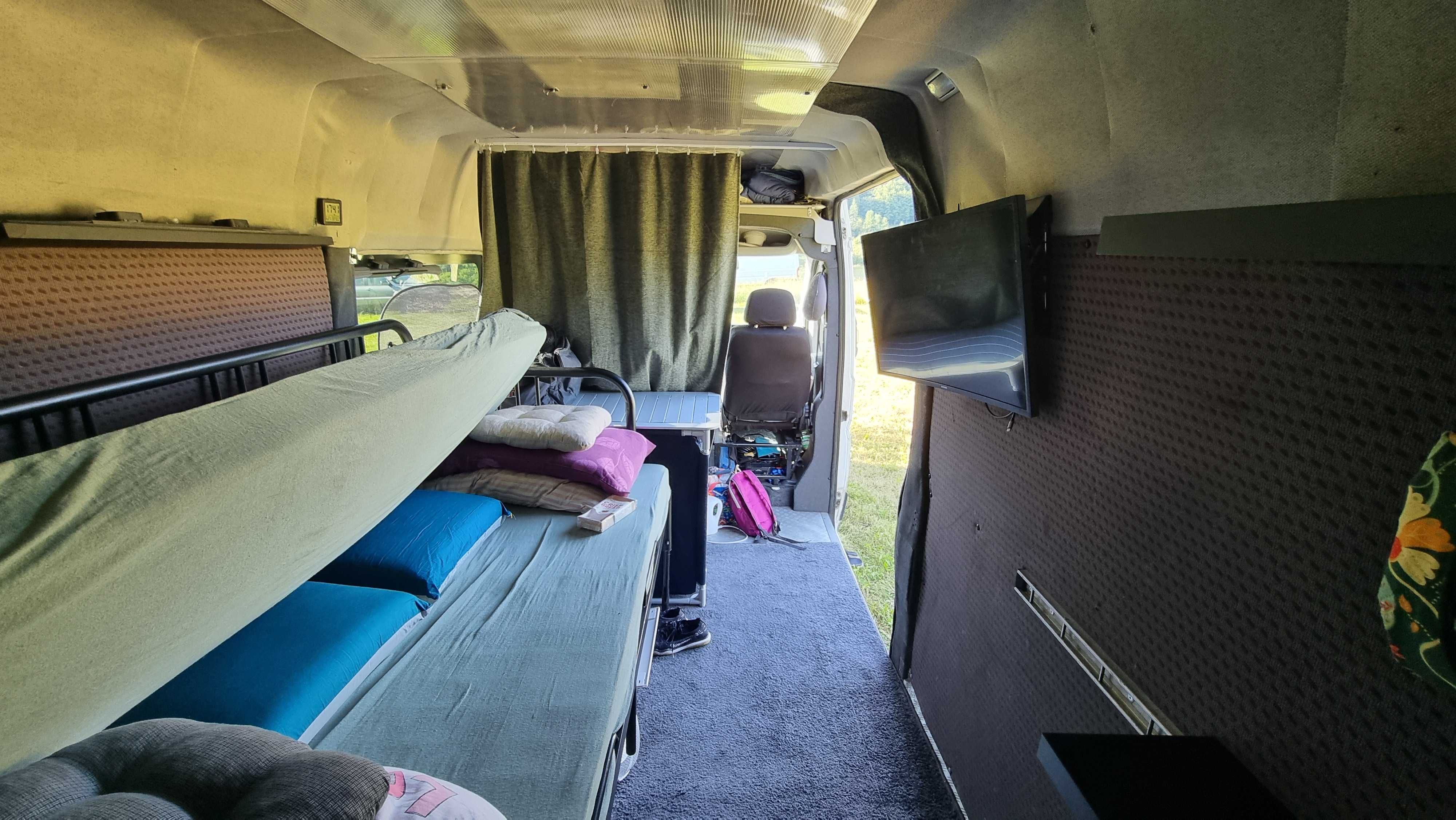 Campervan bus van kamper camper 7 osób brygadówka zamiana kempingowa