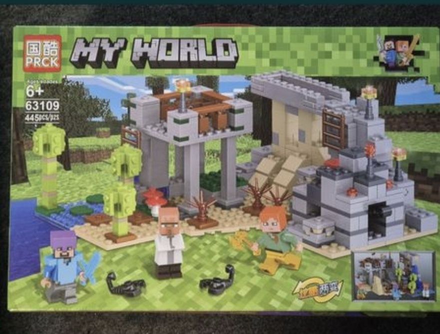 2x Klocki Minecraft MY WORLD PRCK 63105 i 63109, 6 wzorów do wyboru 2#