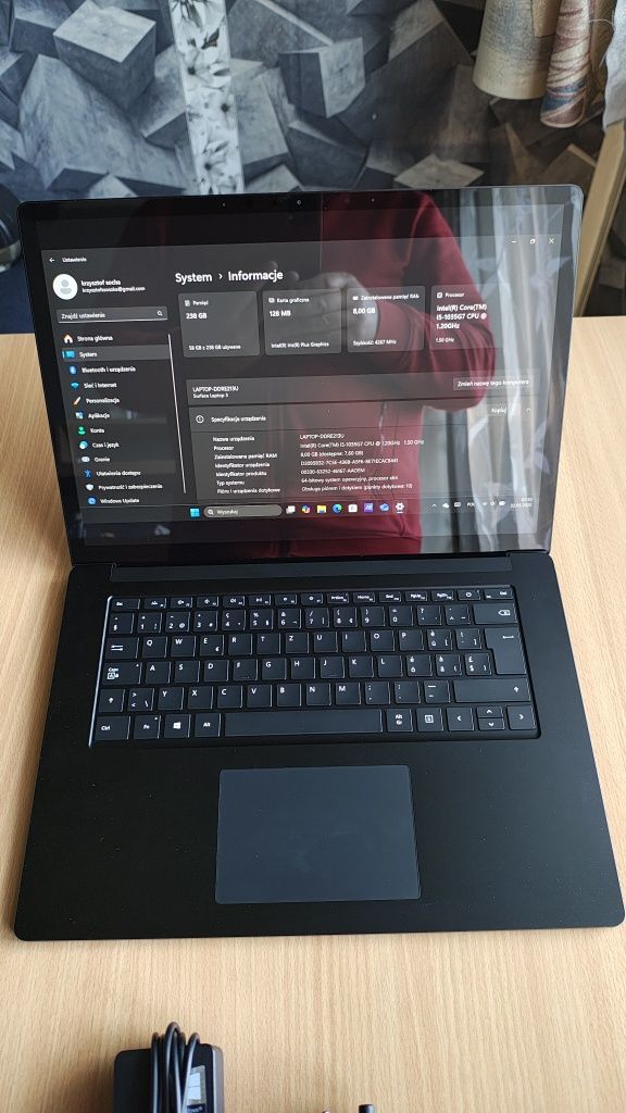 Microsoft Surface Laptop3 15cali Intel Core i5-1035G7/ 8GB 256GB SSD