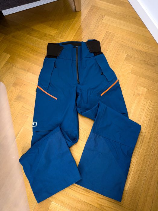 Spodnie na skitury Ortovox 3L Guardian Shell Pants - deep ocean