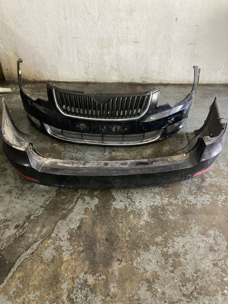 Parachoques frontal e trazeiro Skoda superb