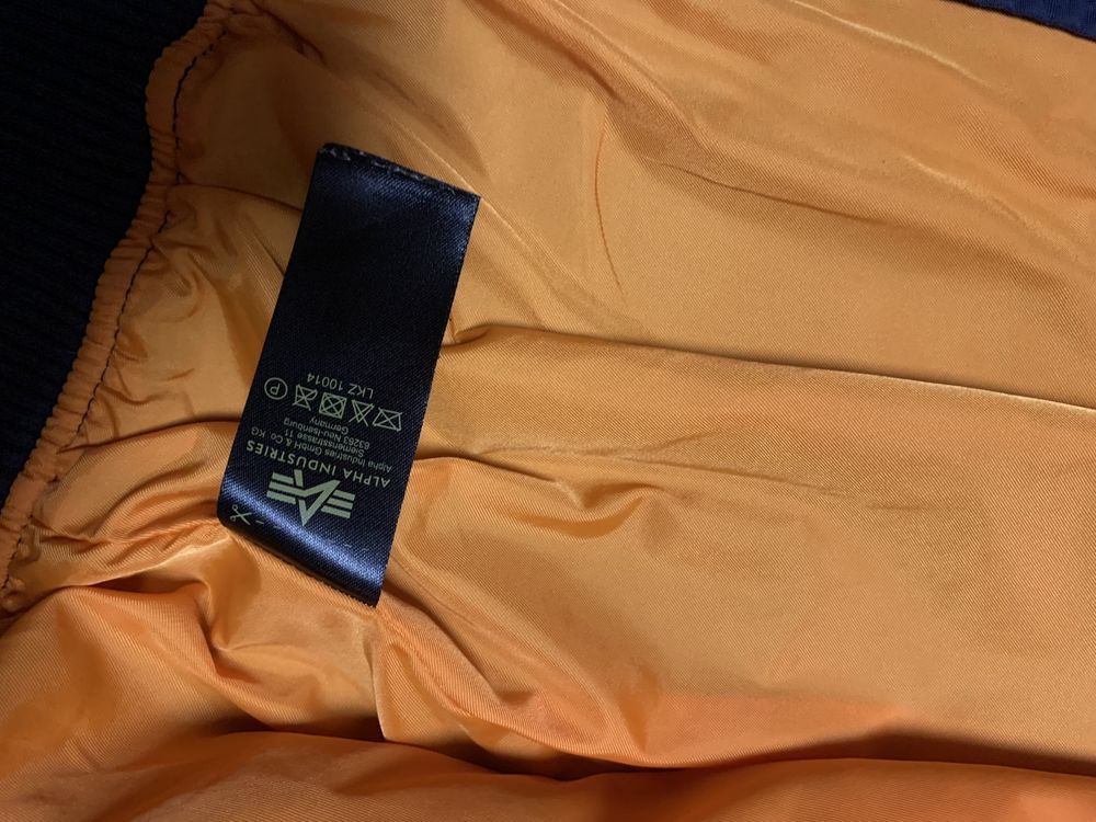 бомбер alpha industries розмер М