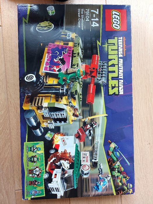 Lego Turtles Żółwie Ninja 79104 pościg uliczny