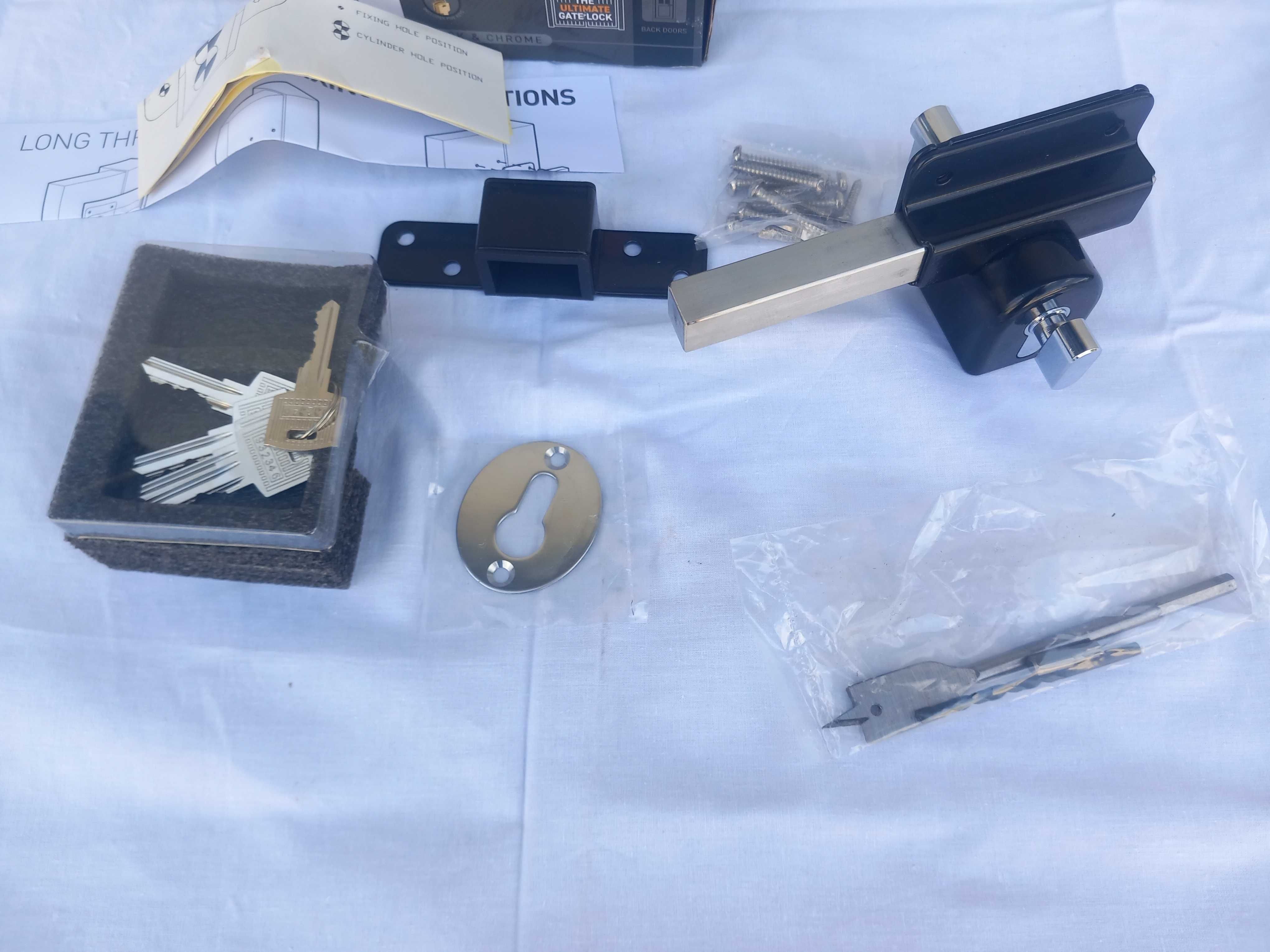 Zamek nawierzchniowy z wkładką zasuwa Gatemate 50 mm