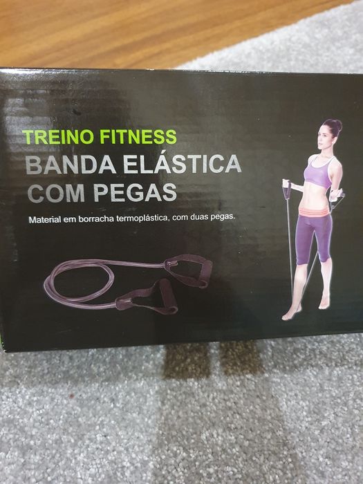 Banda elástica com pegas