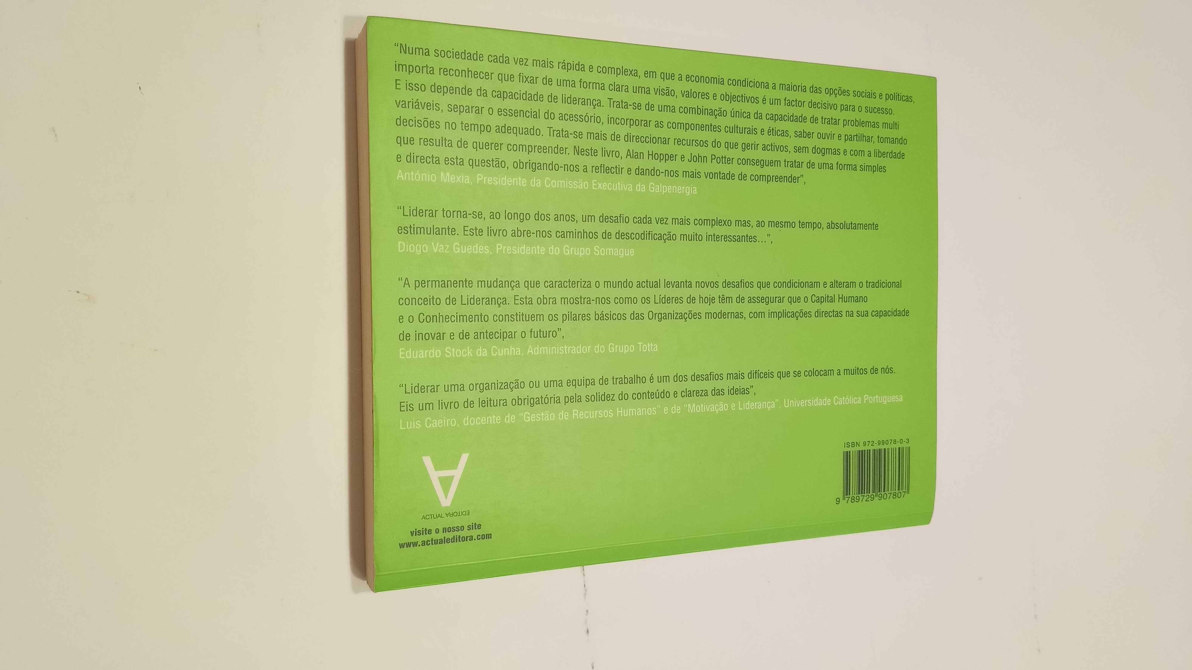 Liderança Inteligente, Criar a paixão pela mudança - Com sublinhados