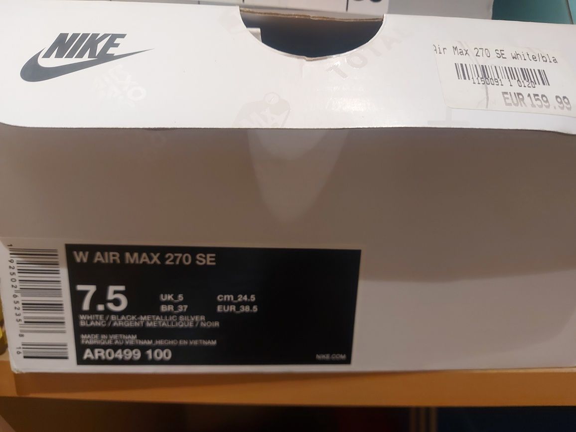 Nike Air max 270 SE roz. 38,5