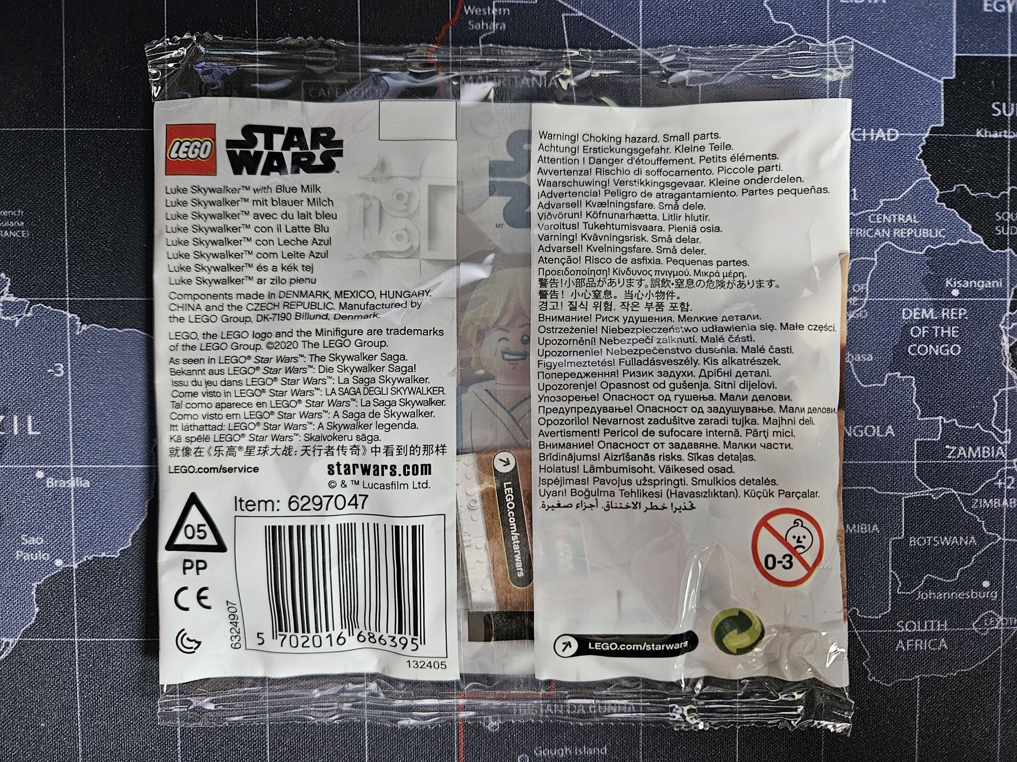 Lego Luke Skywalker Blue milk 30625