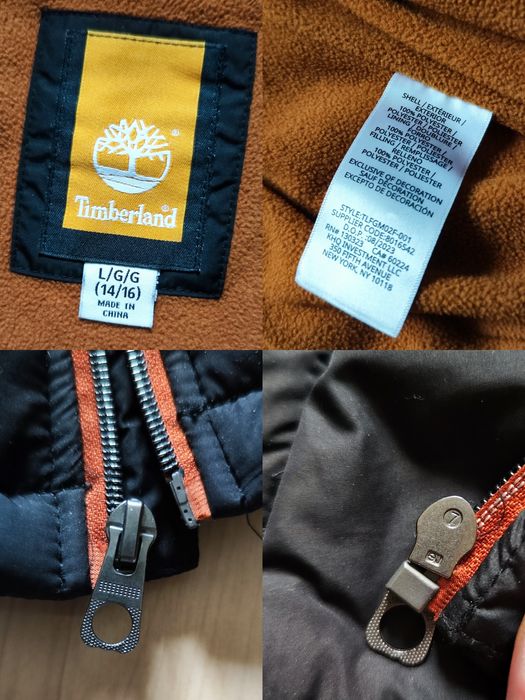 Timberland 165-170 зимняя куртка