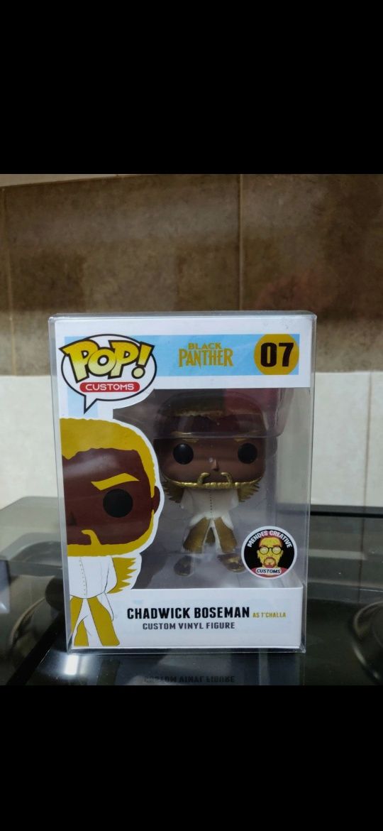 Funko pop - Custom ChadWick Marvel